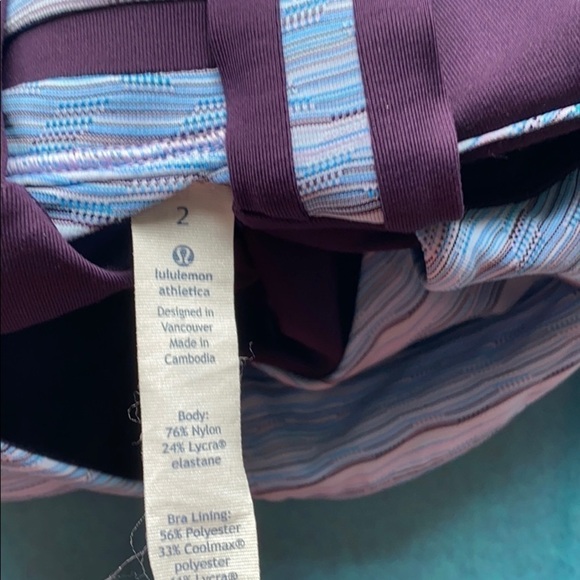 𝅺LULULEMON Rack Pack bra size 2 - Picture 4 of 4